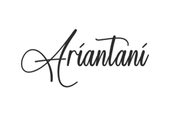 Ariantani Font Product Image 1