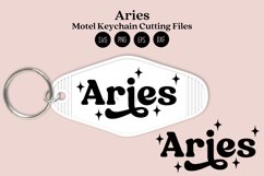 aries keychain svg cutting files or sublimation files for keychain