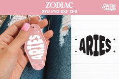 Aries Motel Keychain SVG
