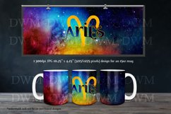 Aries - Zodiac Sign 11oz &amp; 15oz Mug Sublimation, design 1 Product Image 3