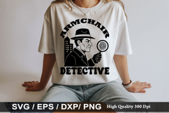 True crime SVG Design - Basically A Detective Product Image 3