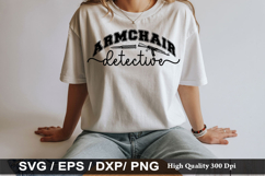 Armchair Detective - True crime SVG Design Product Image 1
