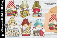 Armful Gnomes Cooking Sublimation Clipart Product Image 1