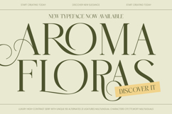 Aroma Floras - Luxury High Contrast Serif Product Image 1