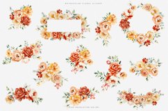 watercolor floral clipart collection Product Image 2