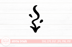 Hand Drawn Arrow Down Elements Product Image 1