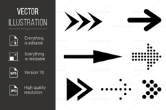 Icon Set of Flat Arrows Product Image 1