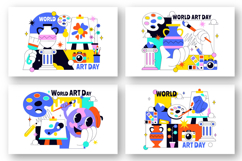 10 World Art Day Illustration Product Image 2