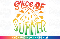 Summer svg Slice of Summer Watermelon fruit Product Image 1