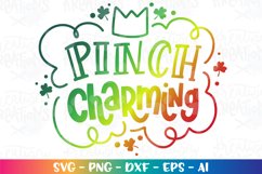 St Patrick&#039;s Day svg Pinch Charming kids cut file cute boy Product Image 1