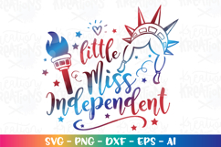 4th of July svg Little Miss Mr Fourth of July Independent Product Image 4