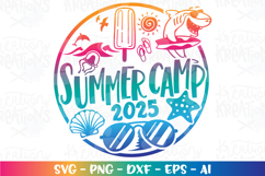 Summer Camp svg Beach Ice Cream Popsicle fun kids Product Image 1