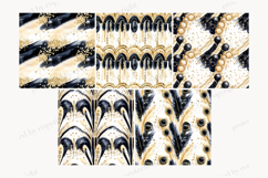 GlamArtZhanna, Black and Gold paper, 1920s Party paper, 1920s Party pattern, flapper paper, flapper pattern, Flapper Invitation, art deco paper, art deco pattern, art deco background, Roaring 20s paper, Roaring 20s pattern, Great Gatsby paper, Gatsby patt