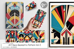 Digital Paper Art Deco Pattern Product Image 1