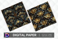 Art Deco Seamless Digital Paper Product Image 1
