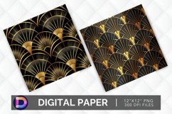 Art Deco Seamless Digital Paper Product Image 1