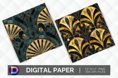 Art Deco Seamless Digital Paper Product Image 1