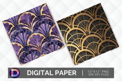 Art Deco Seamless Digital Paper Product Image 1