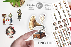 Zombies Sticker Product Image 1