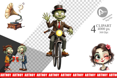 Zombies Clipart Product Image 1