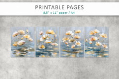 textured floral digital papers Product Image 2