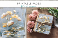 textured floral digital papers Product Image 4