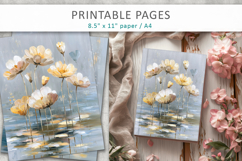 textured floral digital papers Product Image 8