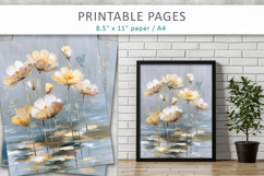 textured floral digital papers Product Image 9