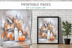 artistic halloween junk journal, whimsical halloween Product Image 6