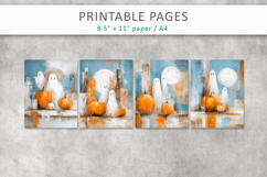halloween paper, ghost pages Product Image 2