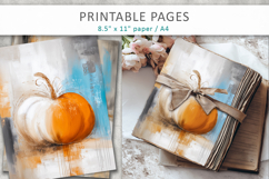 halloween pages, pumpkin art papers Product Image 4