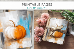 halloween pages, pumpkin art papers Product Image 7