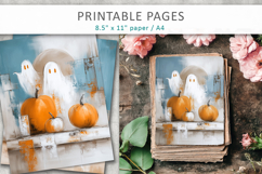 halloween paper, ghost pages Product Image 1