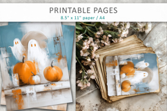 halloween paper, ghost pages Product Image 4