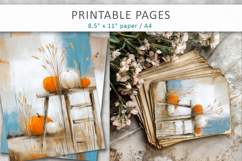 halloween paper, autumn paper Product Image 6