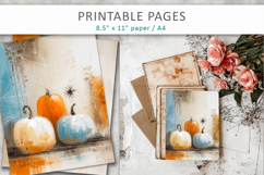 halloween pages, creative junk journal Product Image 6