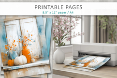 halloween pages, artistic printable Product Image 4
