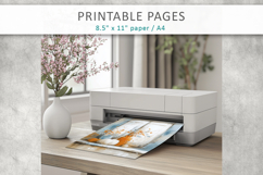 halloween pages, artistic printable Product Image 8