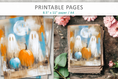 halloween pages, ghost printable Product Image 3