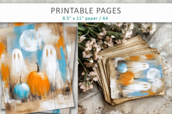 halloween pages, ghost printable Product Image 5