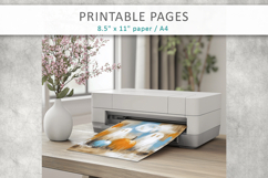 halloween pages, ghost printable Product Image 7
