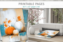 art halloween pages, autumn illustration Product Image 4