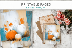 art halloween pages, autumn illustration Product Image 1