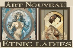 Art Nouveau Etnic Ladies VOL1 Product Image 3