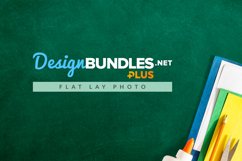 School Flat Lay Photo | Paper Art  Product Image 1
