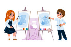 drawing art school education vector Product Image 1