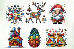 Art Solid Color Christmas Sublimation Product Image 3