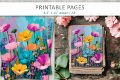 junk journal spring pages Product Image 1