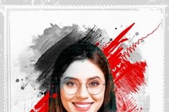 Watercolor Portrait Template Product Image 3