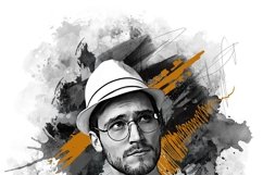 Watercolor Portrait Template Product Image 13